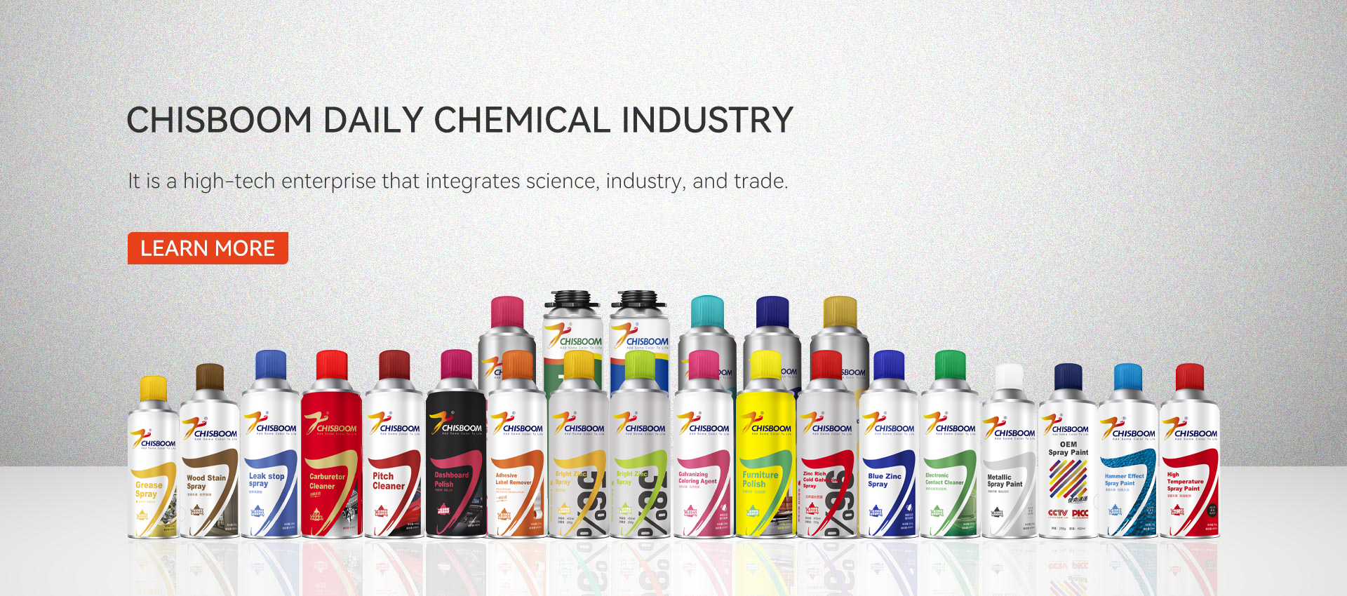 Încredere în Aerosol Spray Paint Producător Chisboom