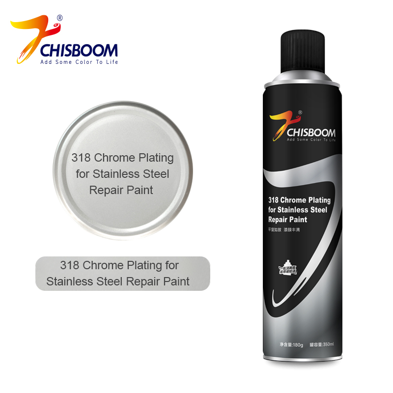 Vopsea cu spray cu crom metalic